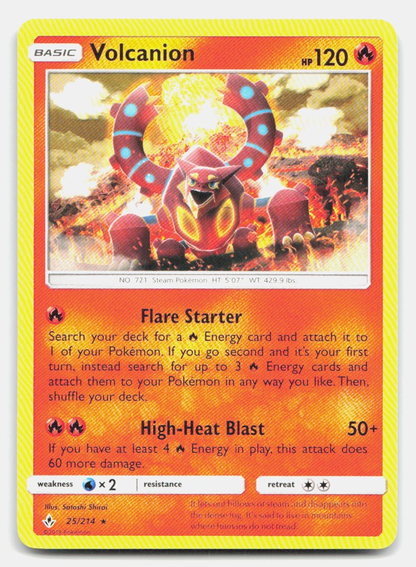 XY - Steam Siege #25/114 Volcanion