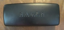RALPH RALPH LAUREN EYE GLASSES SUNGLASSES HARD CASE BLACK Pre-owned