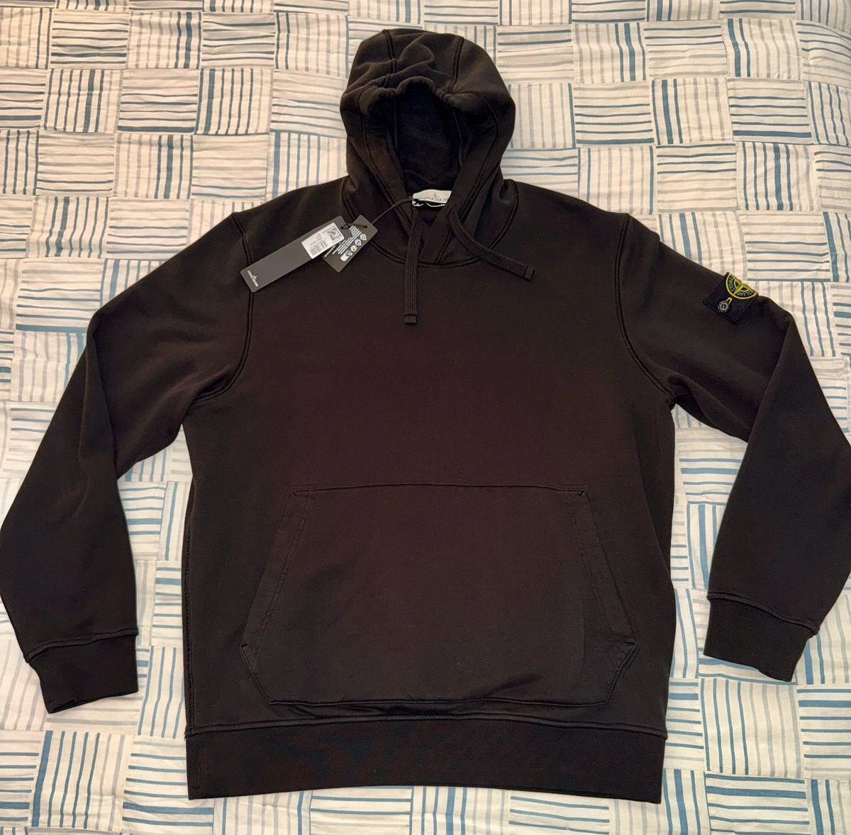 Stone Island Black Hoodies & Sweatshirts for Men for Sale | Shop