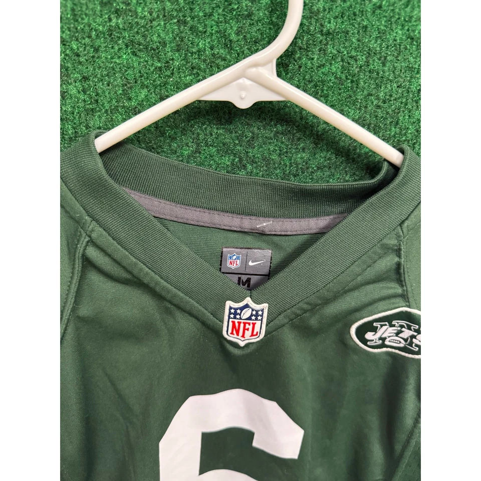 Camiseta de fútbol americano juvenil NIKE New York Jets Mark Sanchez NFL talla M Foto 4 de 4