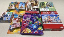 Puzzle Lot Of 8 - 150, 350, 500, 650. 4 Are Unopened