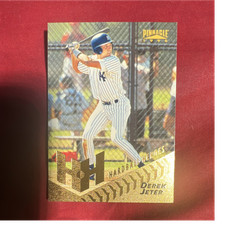 Pinnacle 1996 Hardball Heroes Insert Derek Jeter #279 New York Yankees