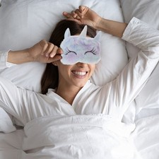 Plush Patch Shading Eye Patch Sky- cartoon eye patch sleep blindfold