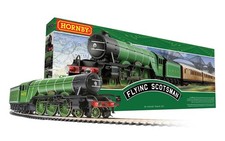 Hornby R1255M Flying Scotsman Train Set Analogue Model Railway 00 Gauge 1:76