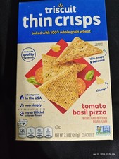 Triscuit Thin crisps Tomato Basil Crackers, 7.1 oz