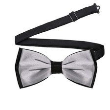 LJBFNN Bow Ties for Men Pre Tied Mens Bow Tie, Adjustable Bowties Men Black a...