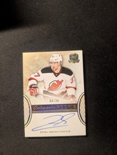 2016-17 The Cup Gold Spectrum #103 Pavel Zacha RC AUTO 06/36 New Jersey Devils