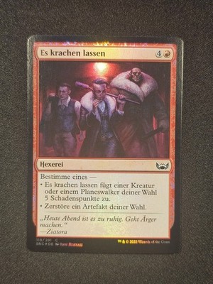 MAGIC MTG - Es krachen lassen - SNC 119/281 - Straßen von Neu-Capenna - HOLO - C