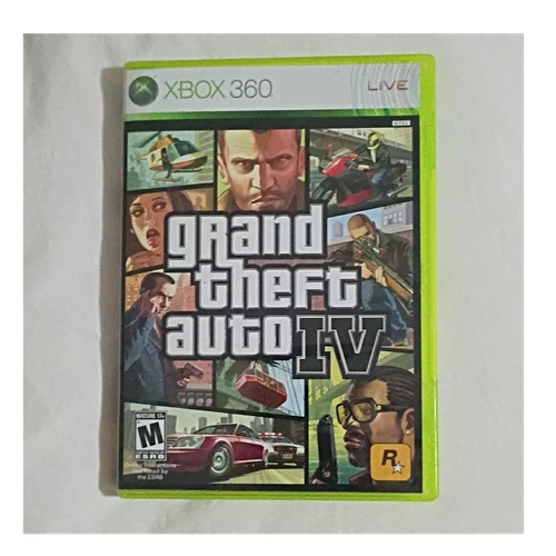 Rockstar Grand Theft Auto IV Xbox 360 M NTSC-U/C Manual Included Action/Adv