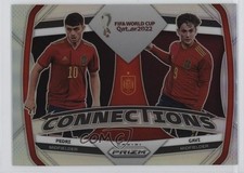 2022 Panini Prizm World Cup Qatar Connections Silver Prizm Gavi Pedri #9 g6p