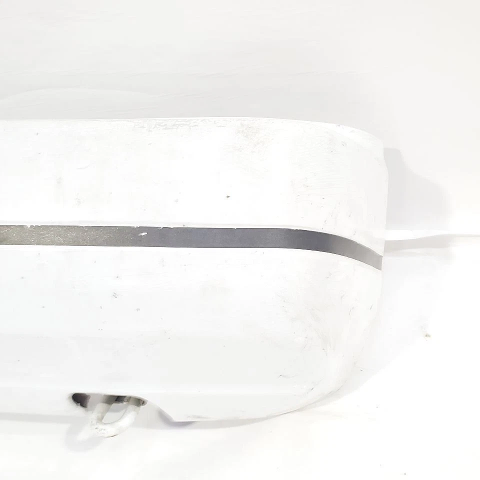 1992 1993 Nissan 240SX OEM Rear Bumper White Rough Surface - Image 4 of 4