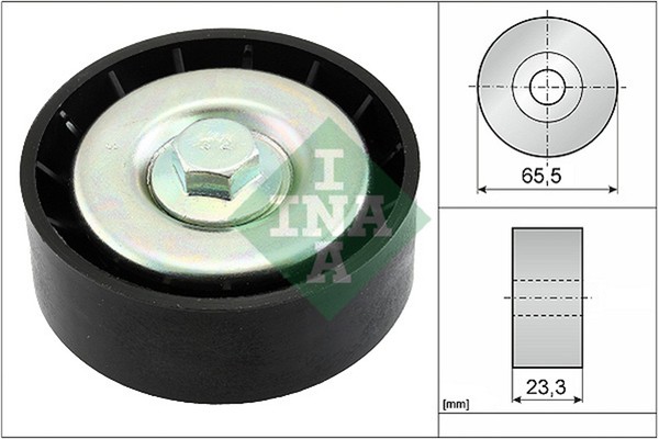 Schaeffler INA Umlenk-/FüHrungsrolle Keilrippenriemen 532 0295 10 FüR Fiat Bravo-image