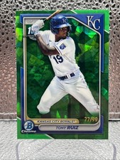 Tony Ruiz 2024 Bowman Chrome Prospects Sapphire 1st Green Refractor /99 #BCP-80