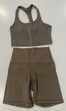 Women s Set Active Set In Beige, Size Small