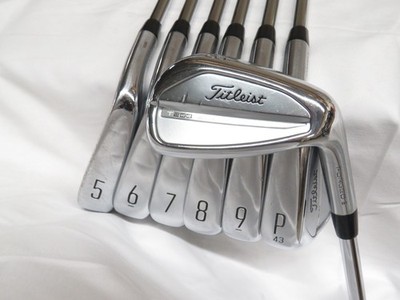 Used Titleist T200 Iron Set 5-PW, 48* AMT Black R300 Regular Flex