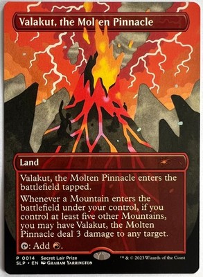 Magic The Gathering: Valakut, the Molten Pinnacle NM ENG Secret Lair Promo (SLP)