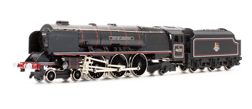 Wrenn gebrauchte Dampflok W2286 BR schwarz 4-6-2 "City of Leicester" 46252 | Zustand: Used