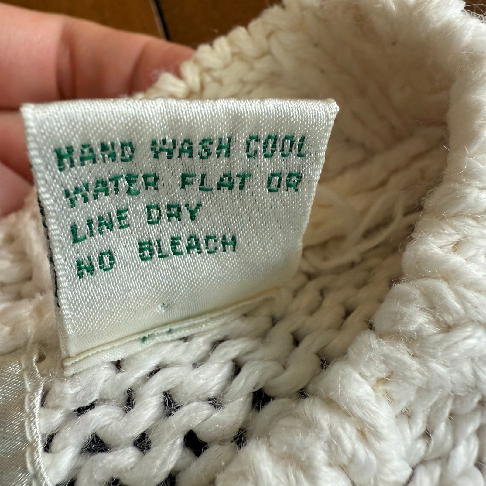 Vintage Shenanigans Hand Knit Patchwork Sweater F… - image 12