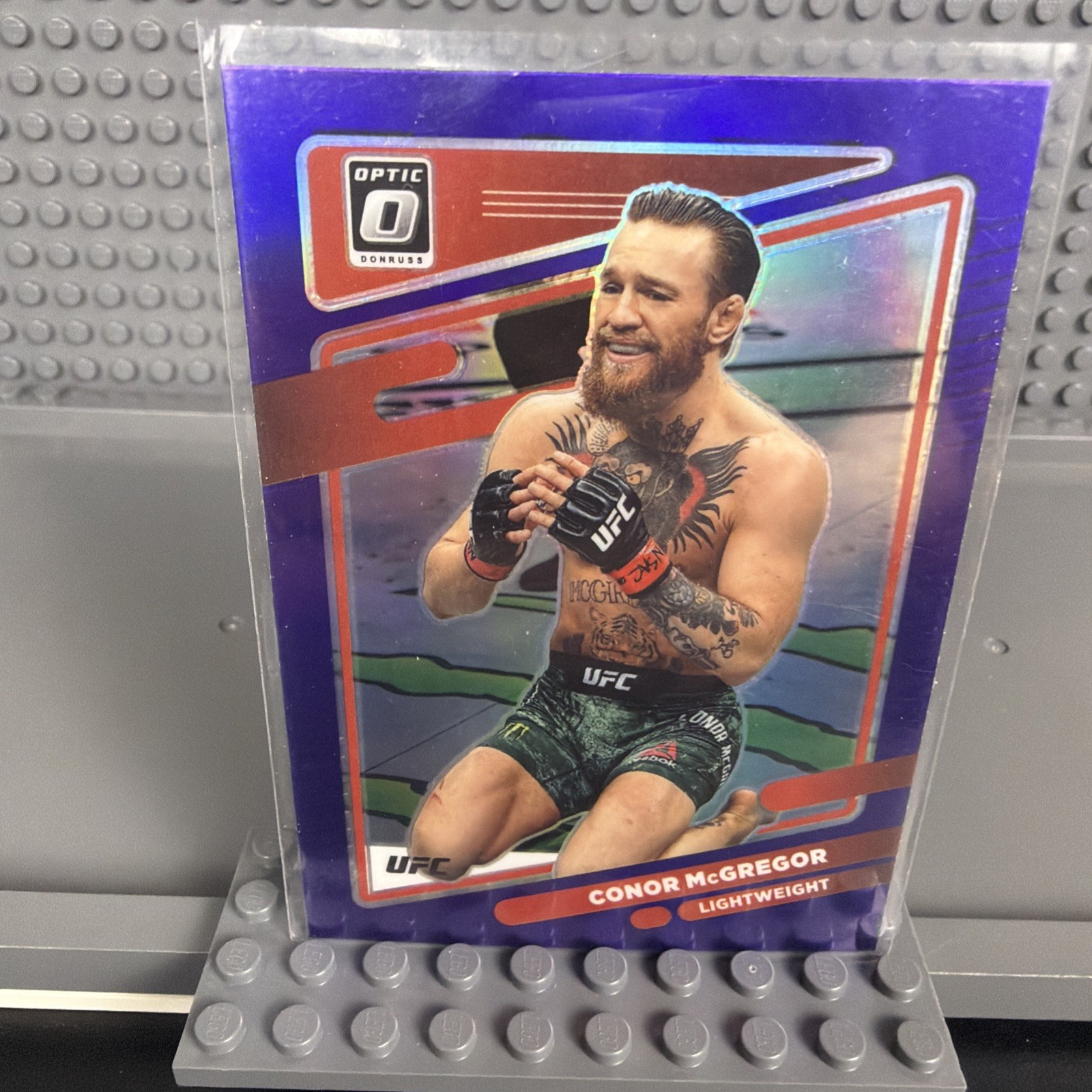 2022 Panini Donruss Optic UFC - Conor McGregor #75 Purple Prizm