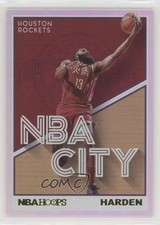 2019-20 Panini NBA Hoops NBA City Holo James Harden #9 5jz