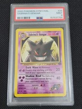 PSA 9, Sabrina's Gengar #29, Pokémon Gym Challenge, Mint Graded Card on eBay
