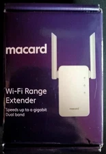 Macard Wi-Fi Dual Band Range Extender & Access Point 2.4GHz & 5GHz Model RE1200