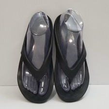 CROCS Kadee II Black Flip Flops Thong Sandals Women's Size 8 Model 202492