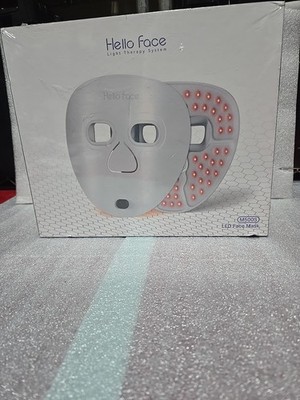 Hello Face M500S LED Mask Therapy Facial Mask Soft Wireless Portable PDT Device