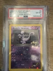 2003 Pokemon Rocket's Mewtwo - 8 [Winner] 008/009 Best of Game Reverse Holo PSA