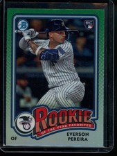 2024 Bowman Everson Pereira Rookie of the Year Favorites Yankees #ROY-15