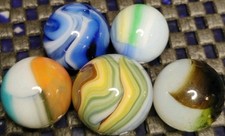 .72"-.57" VINTAGE/MODERN MARBLES LOT  MINT-/NM