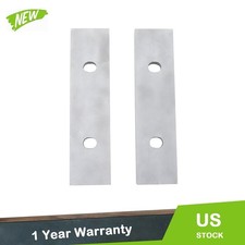2 Pieces Machined Aluminum Reversible Soft Jaws For 6" Vises Vise Jaws 8" 2" 1"