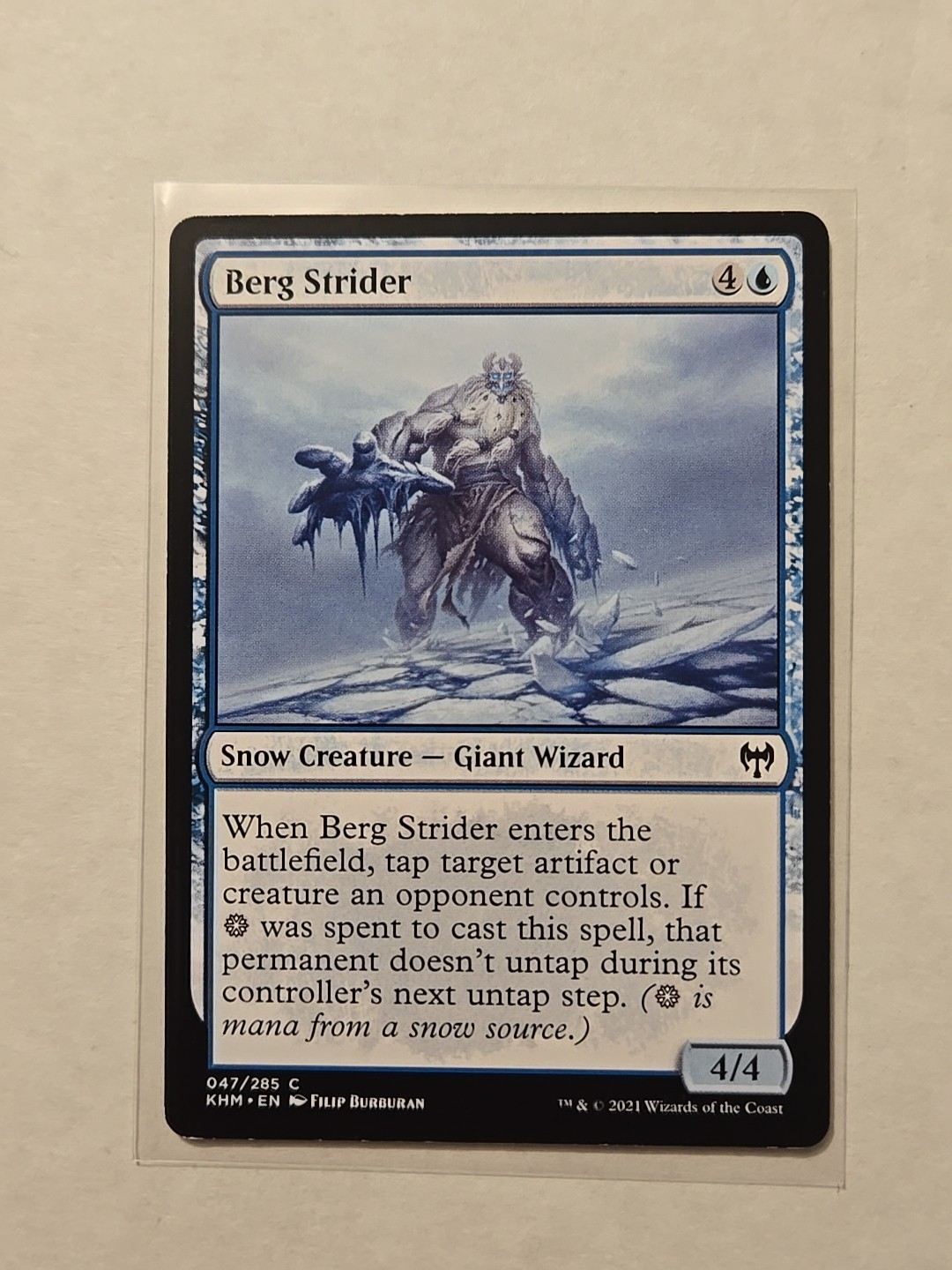 Berg Strider - Kaldheim - LP - Common - Creature 