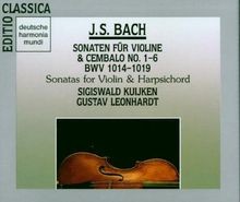 Sonates pour violon  clavecin von Bach, Johann Sebastian | CD | Zustand gut