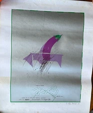 Gerard Titus-Carmel Signed Lithograph 1969 10/50