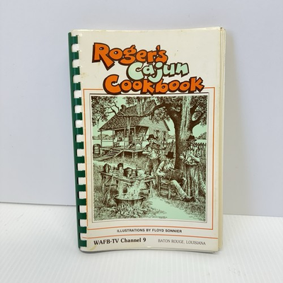 #ad Roger#x27;s Cajun Cookbook Vernon Roger 1989 Baton Rouge Louisiana Signed $40.32