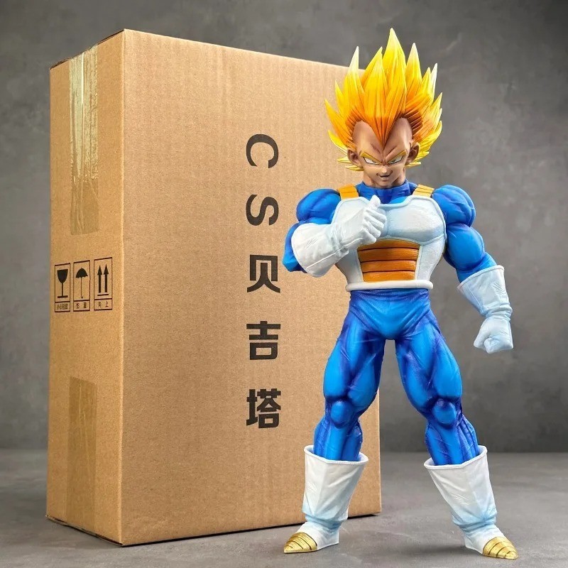 Figurine Vegeta Super Saiyan 32 cm Dragon Ball Z en PVC pour collectionneur