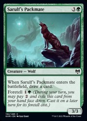 Sarulf's Packmate Kaldheim Foil Common #192