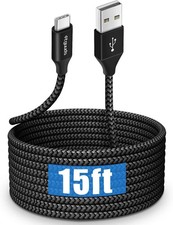 Long USB C Cable 10Ft Or 15Ft, USB 2.0 to USB Type C Cable Fast Charging Nylon
