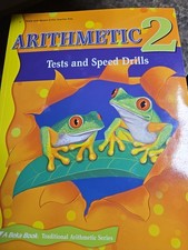 Abeka Arithmetic 2 Teacher Tests and Speed Dr...