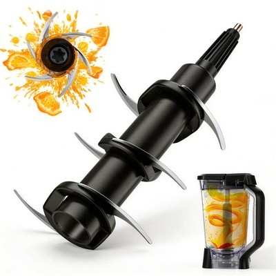 6-Blade Stainless Steel Mixing Blade Fit for Ninja 72oz Pitcher, Ideal for Ni...