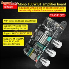 ZK-1001U 100W Bluetooth Audio Power Amplifier Board Mono Amp Module TPA3116D2