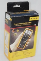 NOS NEW FLUKE 179 TRUE-RMS DIGITAL MULTIMETER WITH BACKLIGHT & TEMPERATURE METER