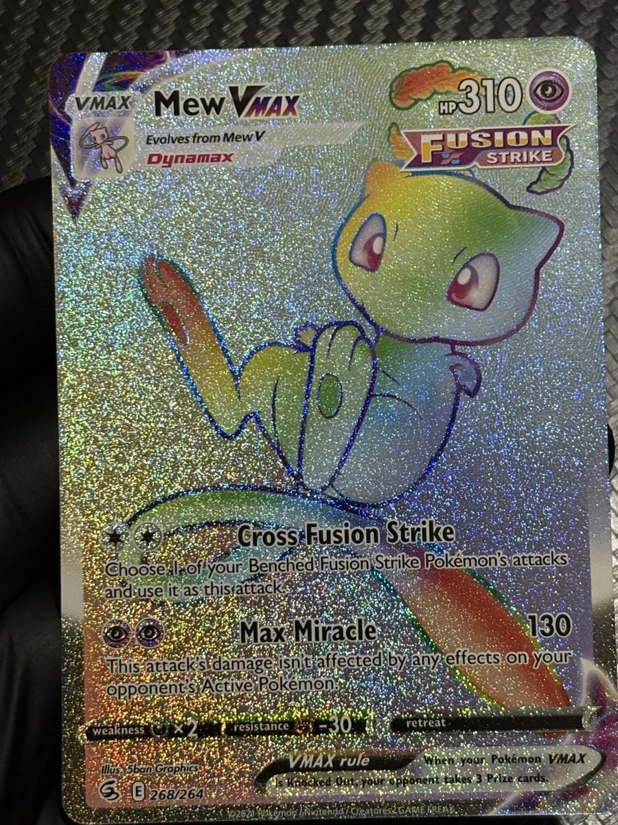 Mew VMAX 118/100 S8: Fusion Arts for sale | eBay