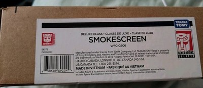 Transformers Generations Select Smokescreen
