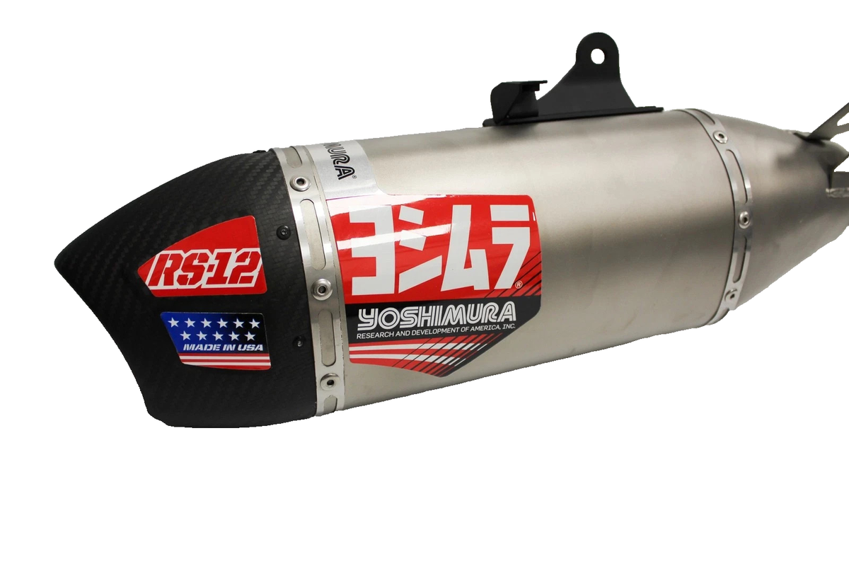 Yoshimura 116612S520 RS12 Slip-On Exhaust Pipe 2025-2026 Suzuki