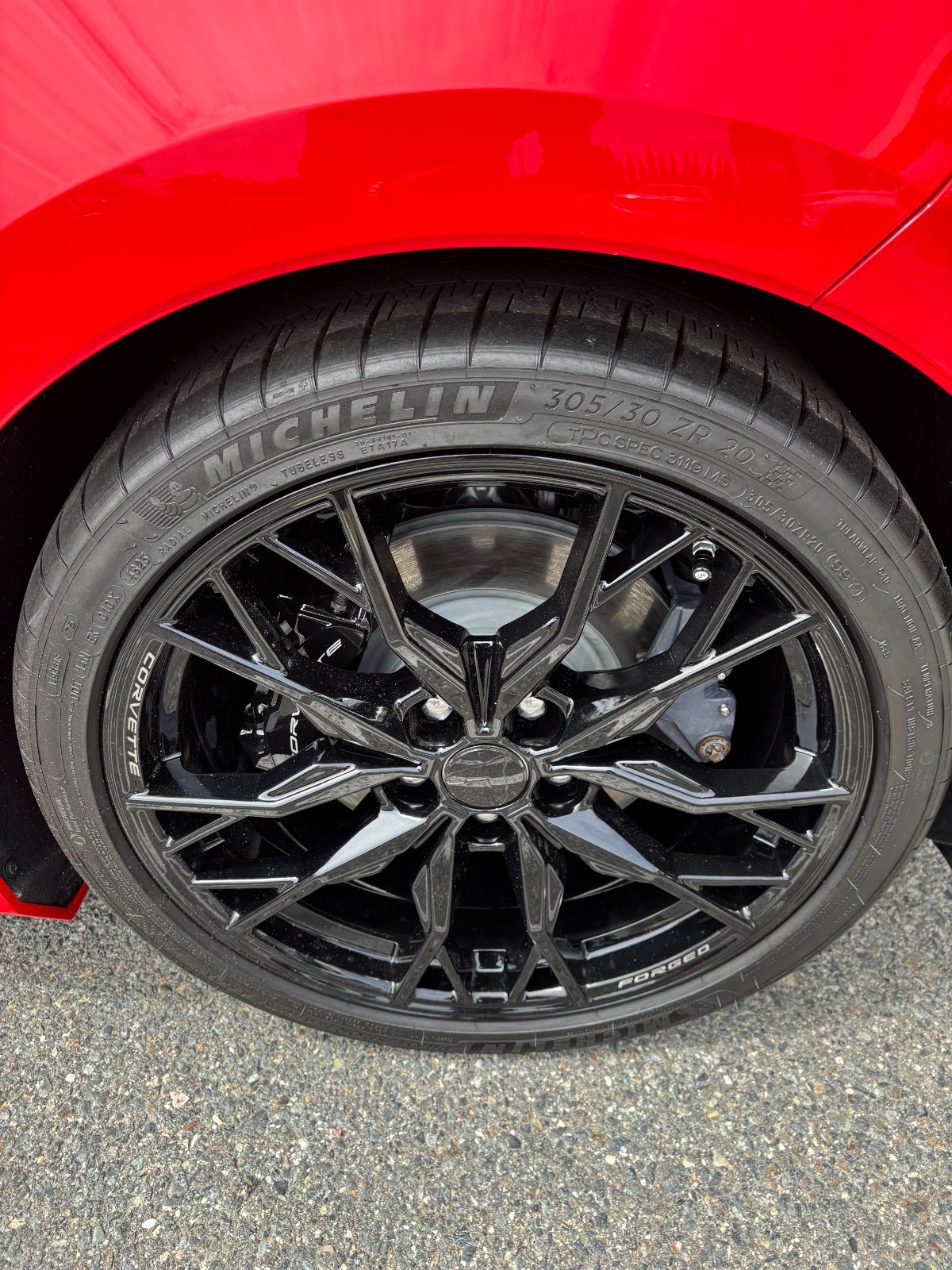 2024 Red Chevrolet Corvette   | C8 Corvette Photo 5