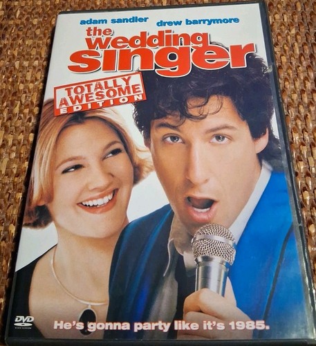 The Wedding Singer Totally Awesome Ed DVD 1998 RARE HTF OOP Sandler Barrymore