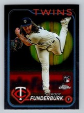 2024 Topps Chrome #297 Kody Funderburk MINT fresh from pack!