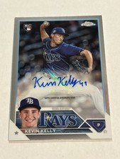 2023 Topps Chrome Update Kevin Kelly Rookie Auto Rays 